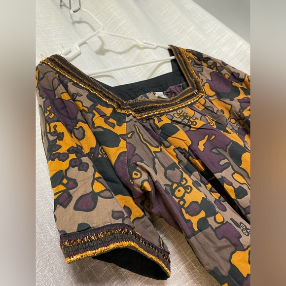 Beaded multicolored top - Picture 4 of 5